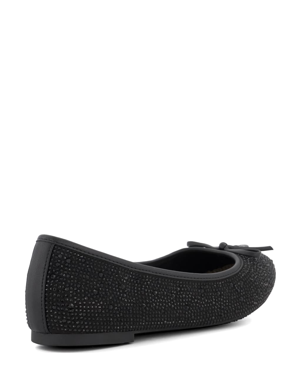 Black sparkly shop ballet pumps