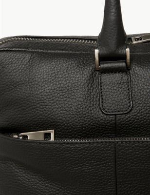 marks and spencer leather briefcase