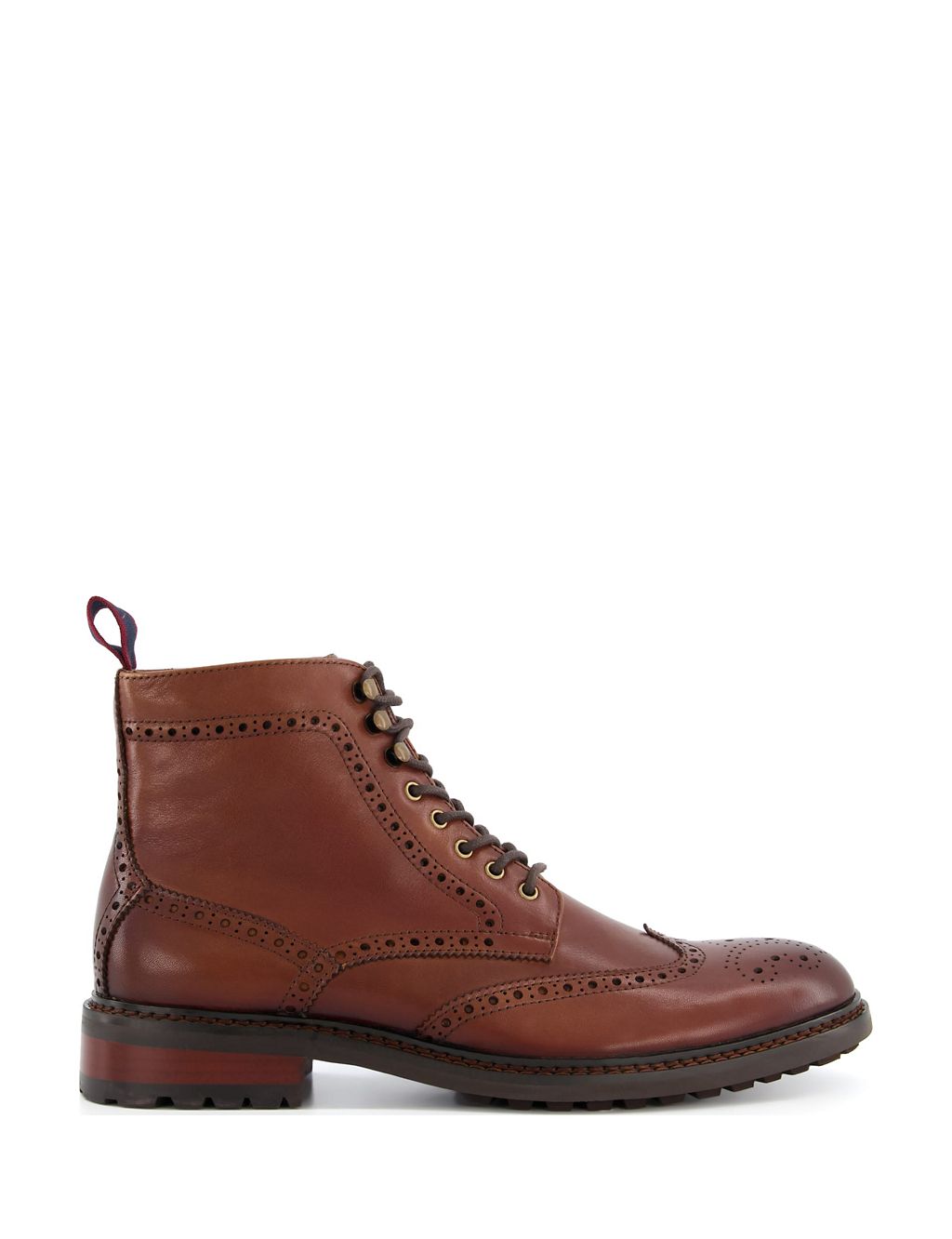 Leather Brogue Ankle Boots 1 of 6