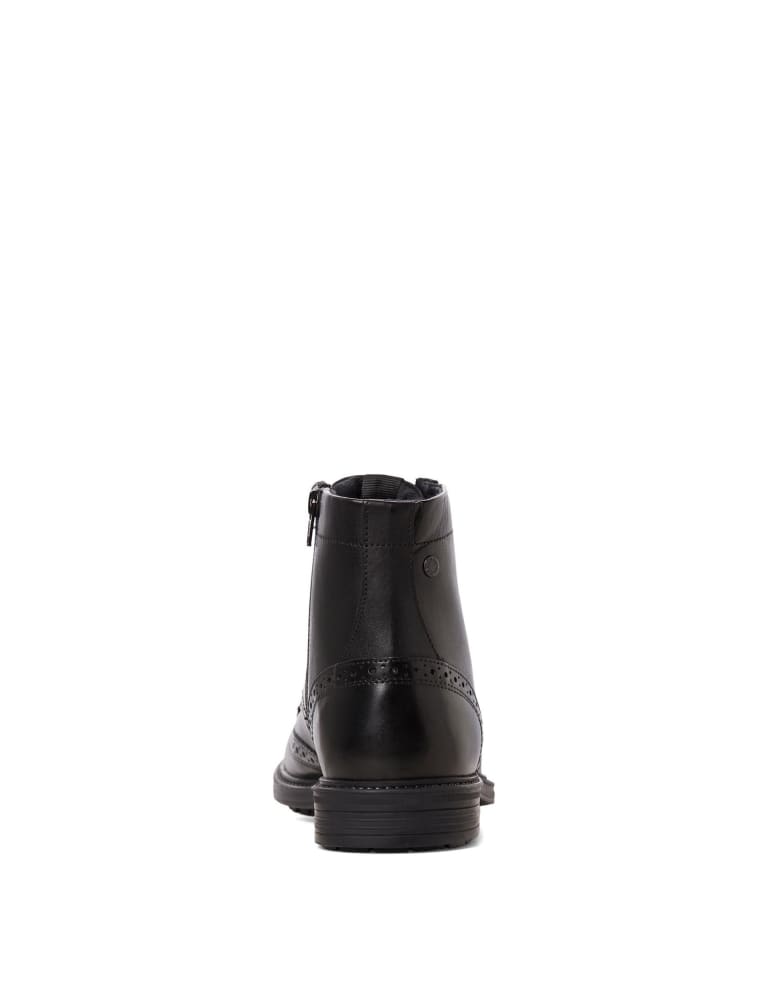 Leather Brogue Casual Boots JACK JONES M S