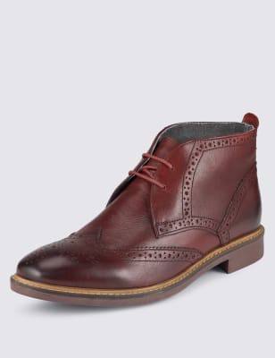 brogue chukka boots