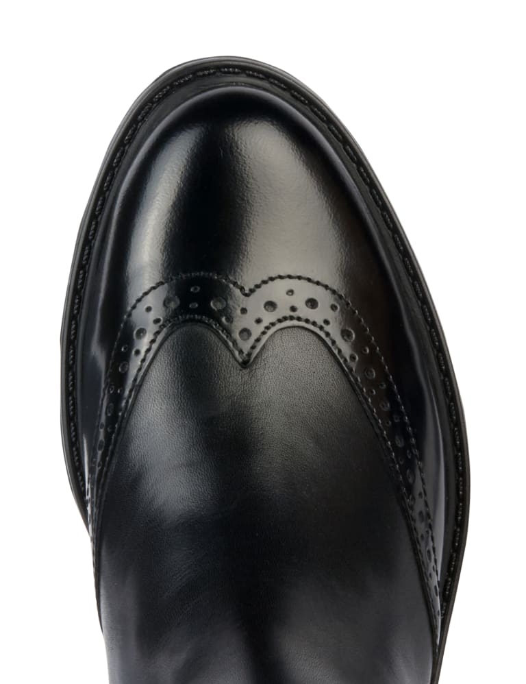 Geox store brogue loafer