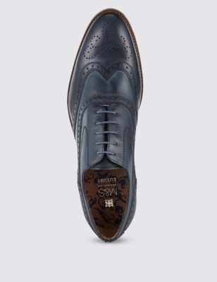 Leather Brogue Shoes Image 2 of 4