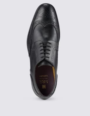 M&s on sale black brogues