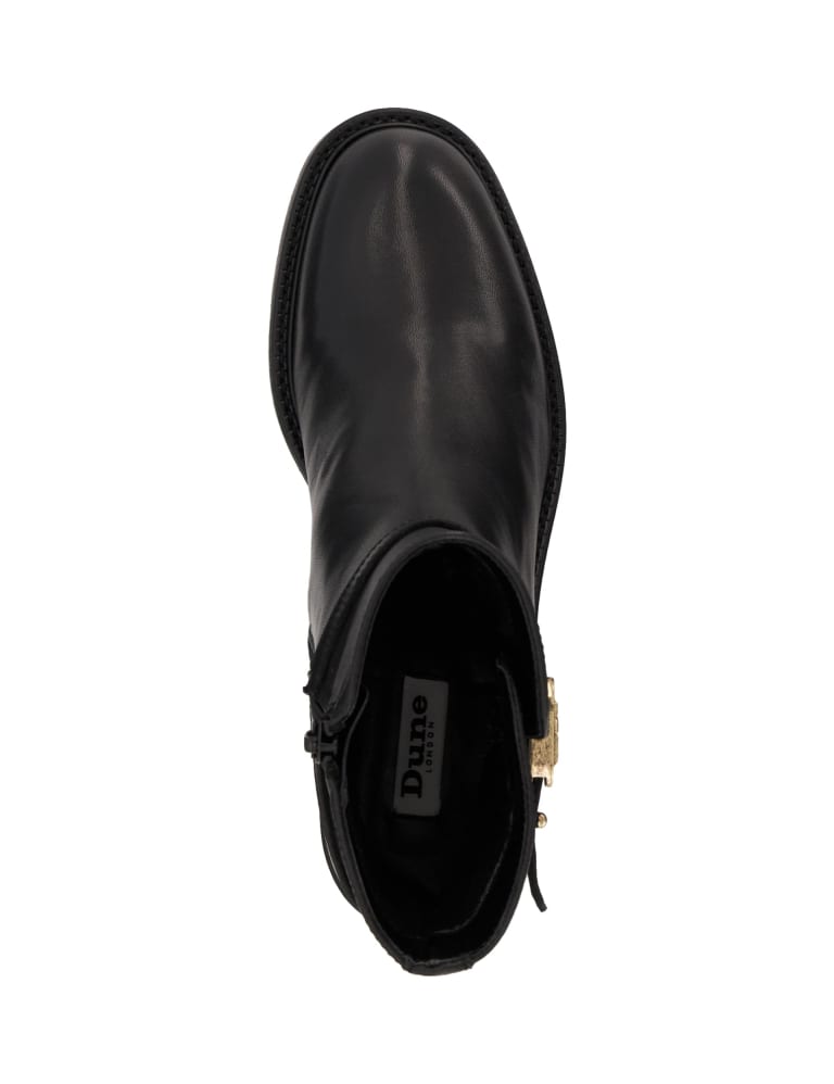 Dune leather ankle boots on sale