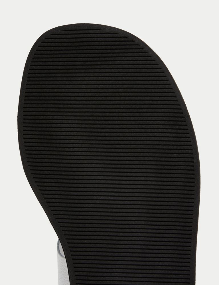 Leather Buckle Ankle Strap Flatform Sandals 4 of 4