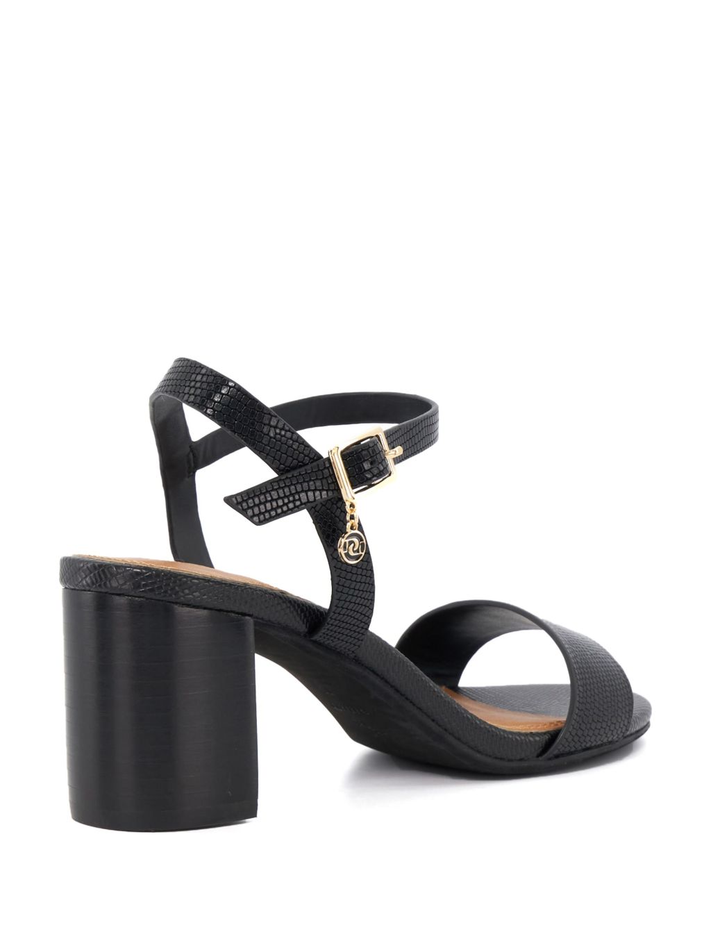 Leather Buckle Ankle Strap Sandals 2 of 5