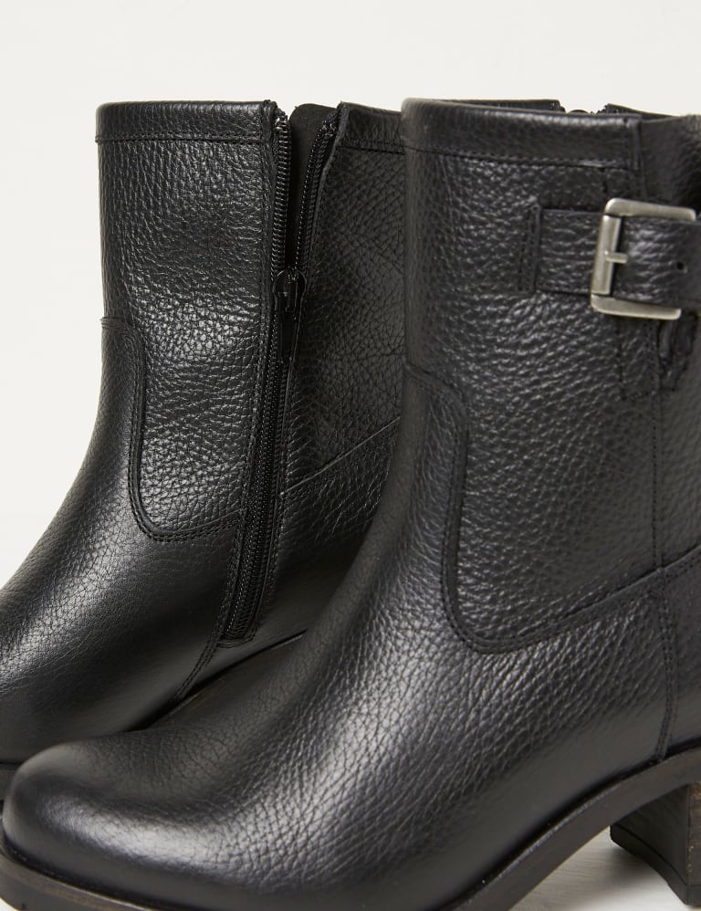 Fat face 2025 black ankle boots