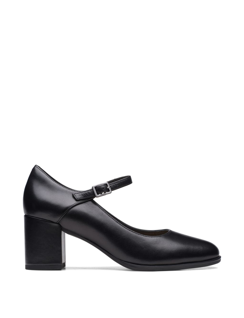 Clarks block hotsell heel shoes