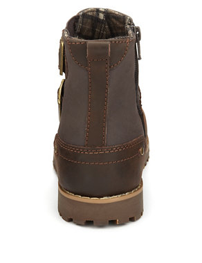Leather Buckle Boot Image 2 of 6