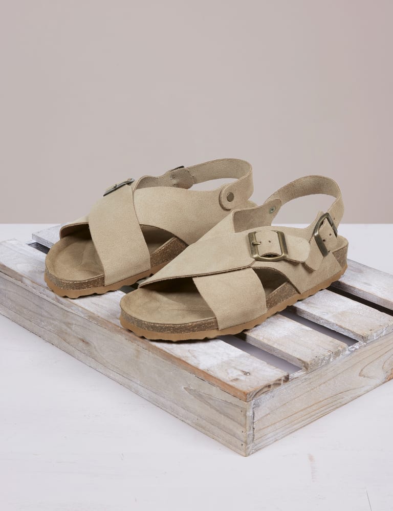 Birkenstock crossover sandals on sale