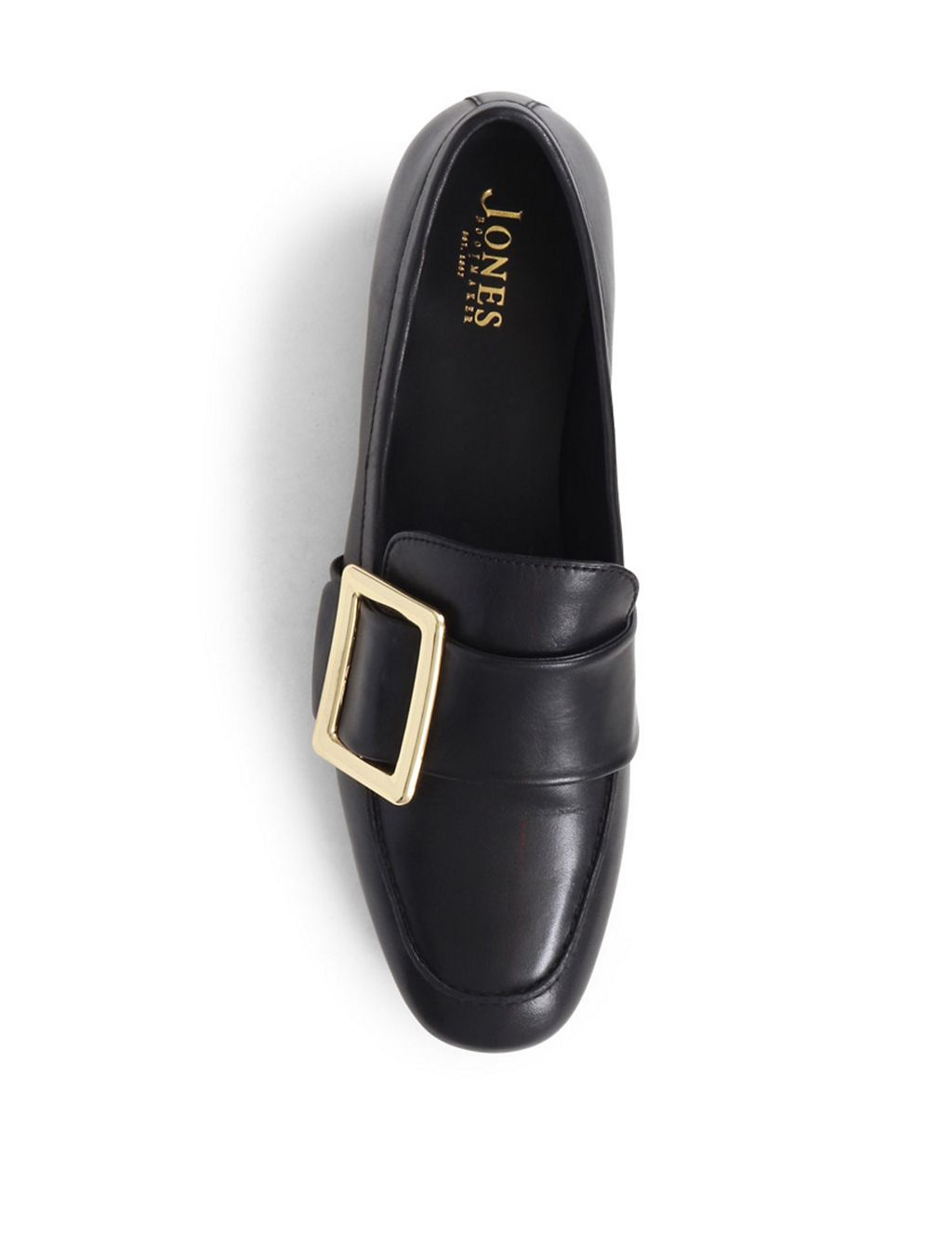 Leather Buckle Flat Loafers 7 of 7