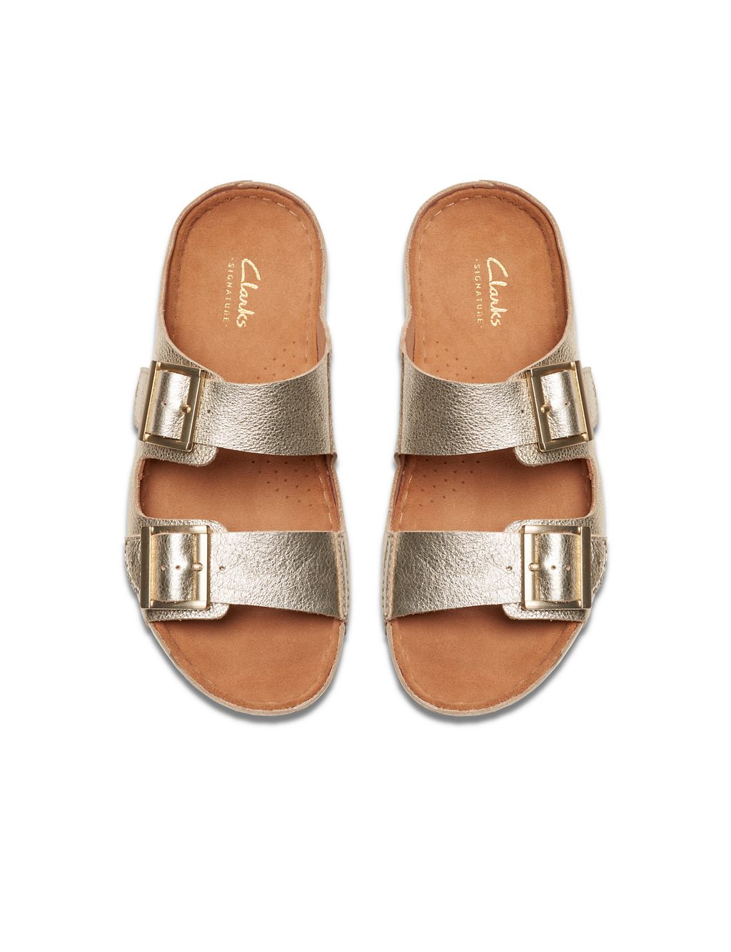 Leather Buckle Flat Sliders 6 of 6