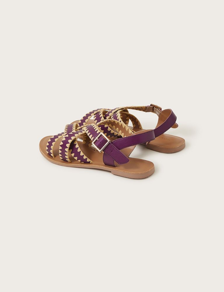 Leather Buckle Gladiator Sandals | Monsoon | M&S