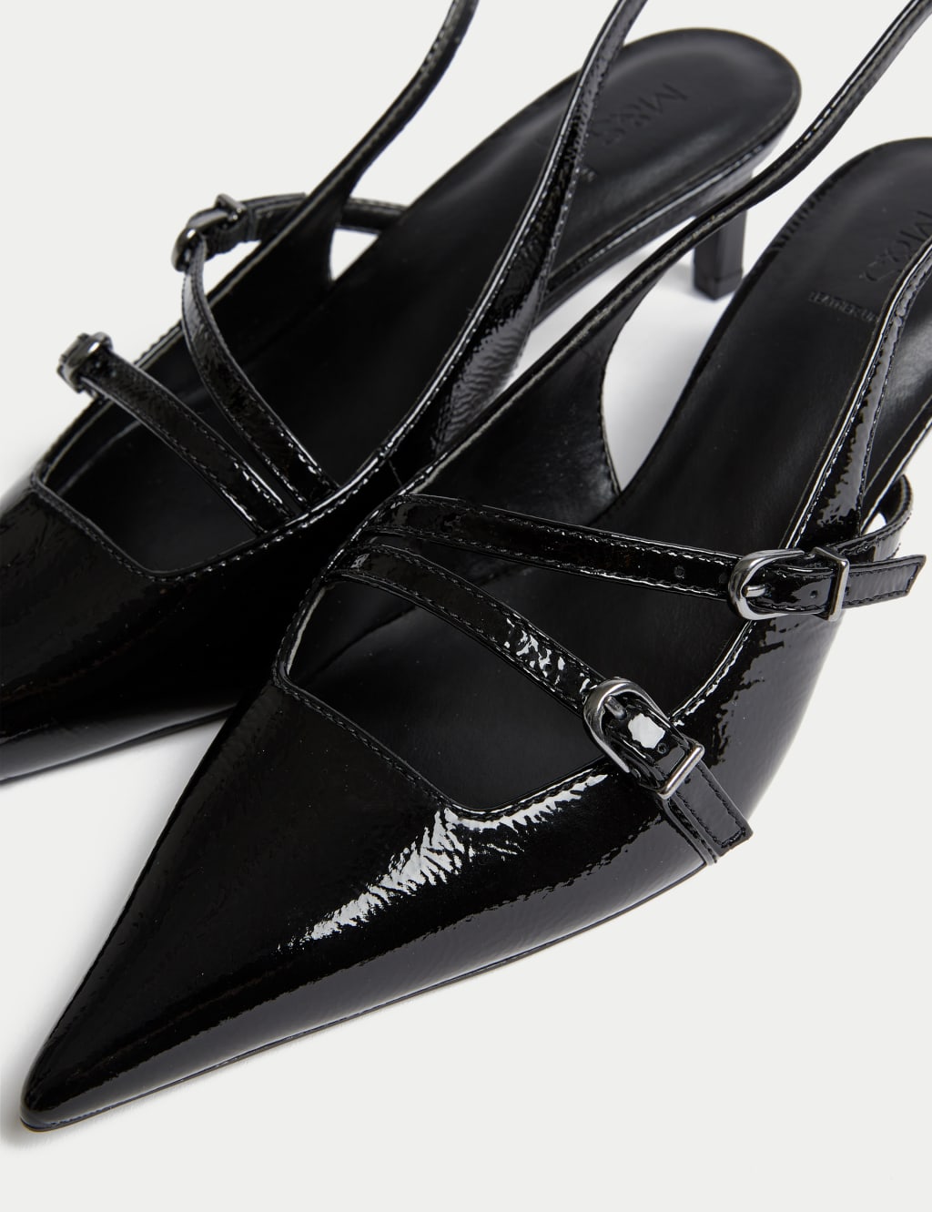 Leather slingbacks 2025