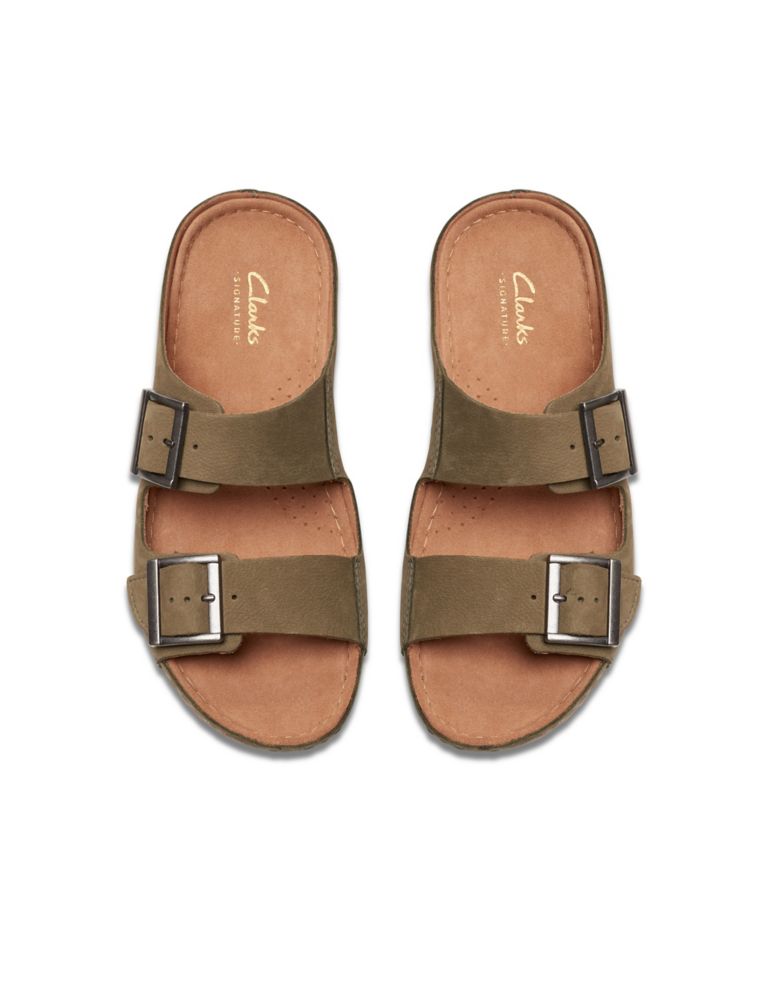 Leather Buckle Sliders 6 of 6