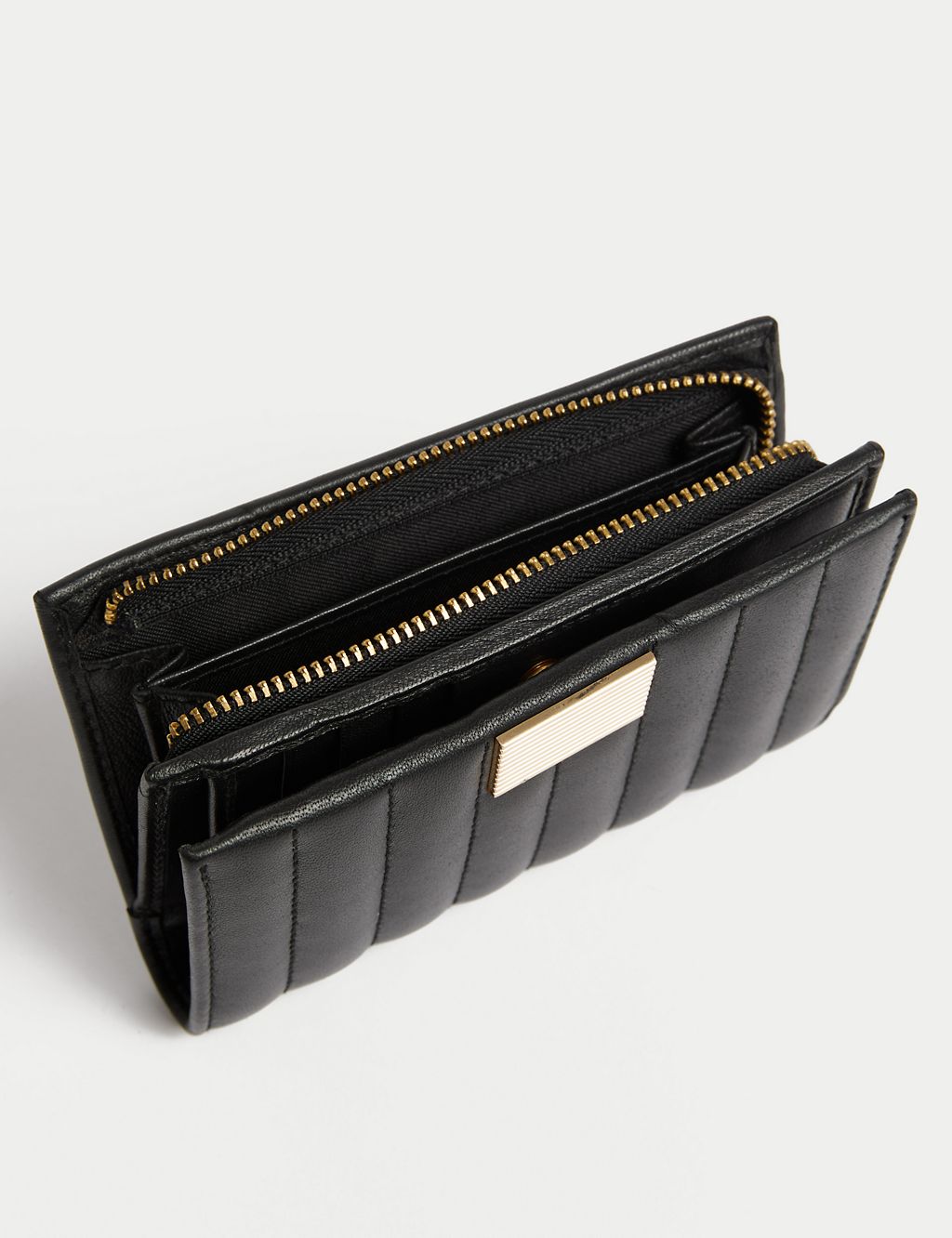Leather Card Safe™ Purse | M&S Collection | M&S