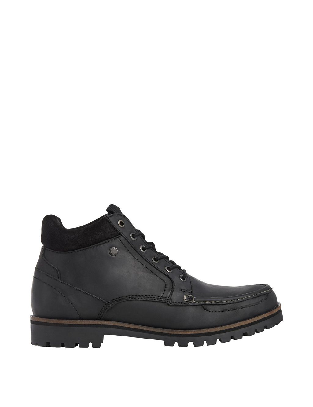Leather Casual Boots | JACK & JONES | M&S
