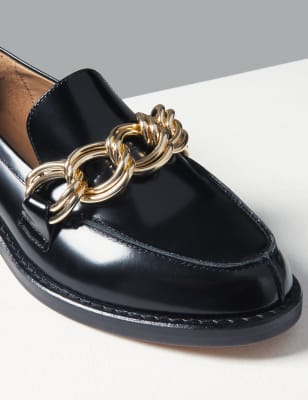 chain loafers womens