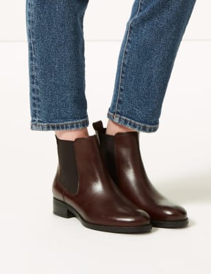 m&s black chelsea boots