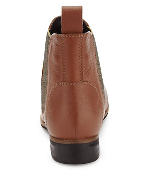 Leather Chelsea Ankle Boots Image 2 of 5