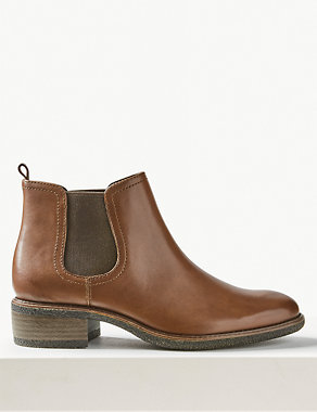 Leather Chelsea Ankle Boots Image 2 of 5