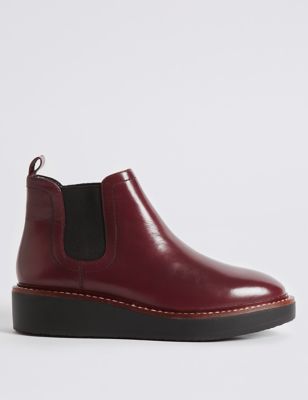 Leather Chelsea Ankle Boots Image 2 of 6