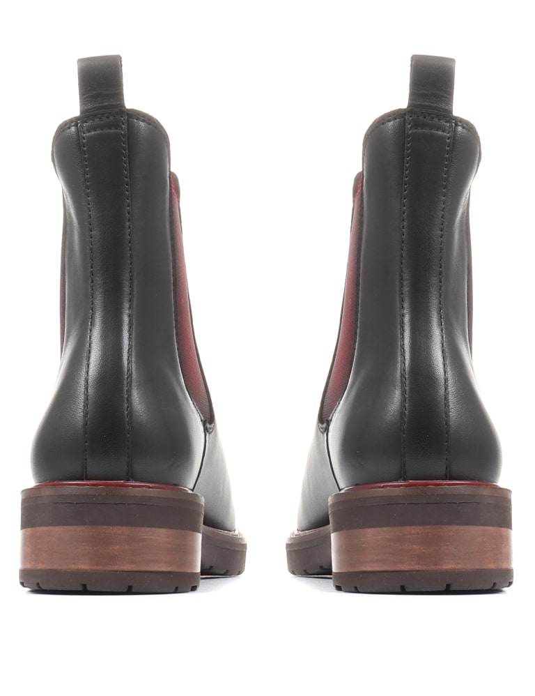 M&s burgundy boots online
