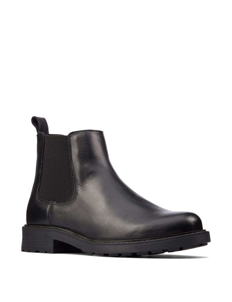 Clarks discount black booties