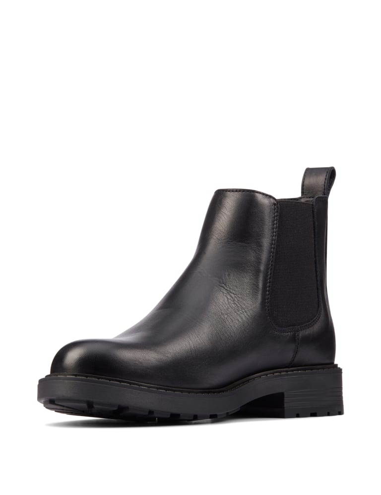 Clarks grey chelsea boots deals