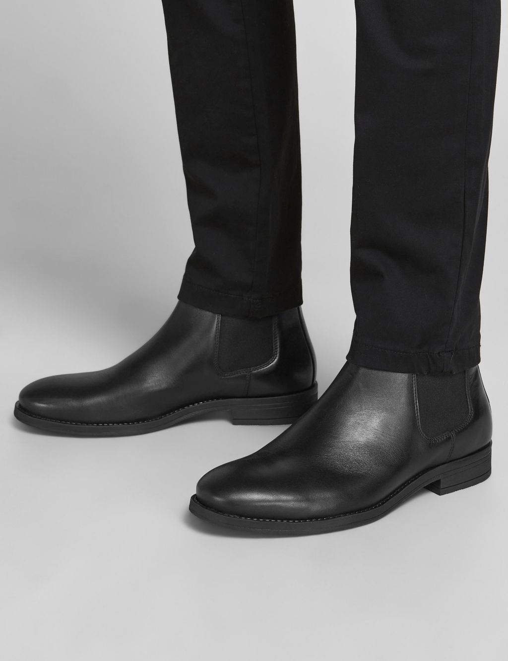 Leather Chelsea Boots | JACK & JONES | M&S