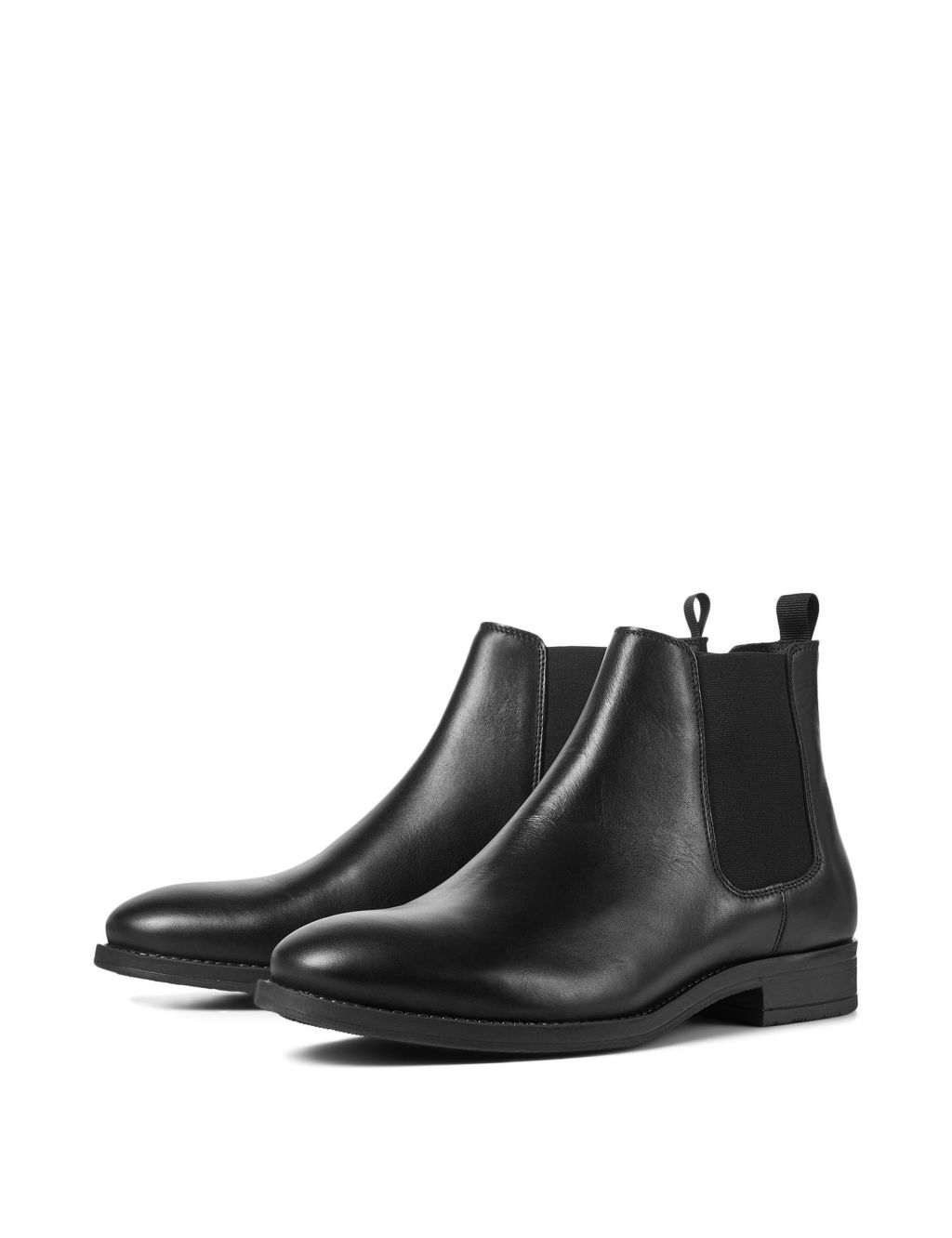 Buy Leather Chelsea Boots | JACK & JONES | M&S