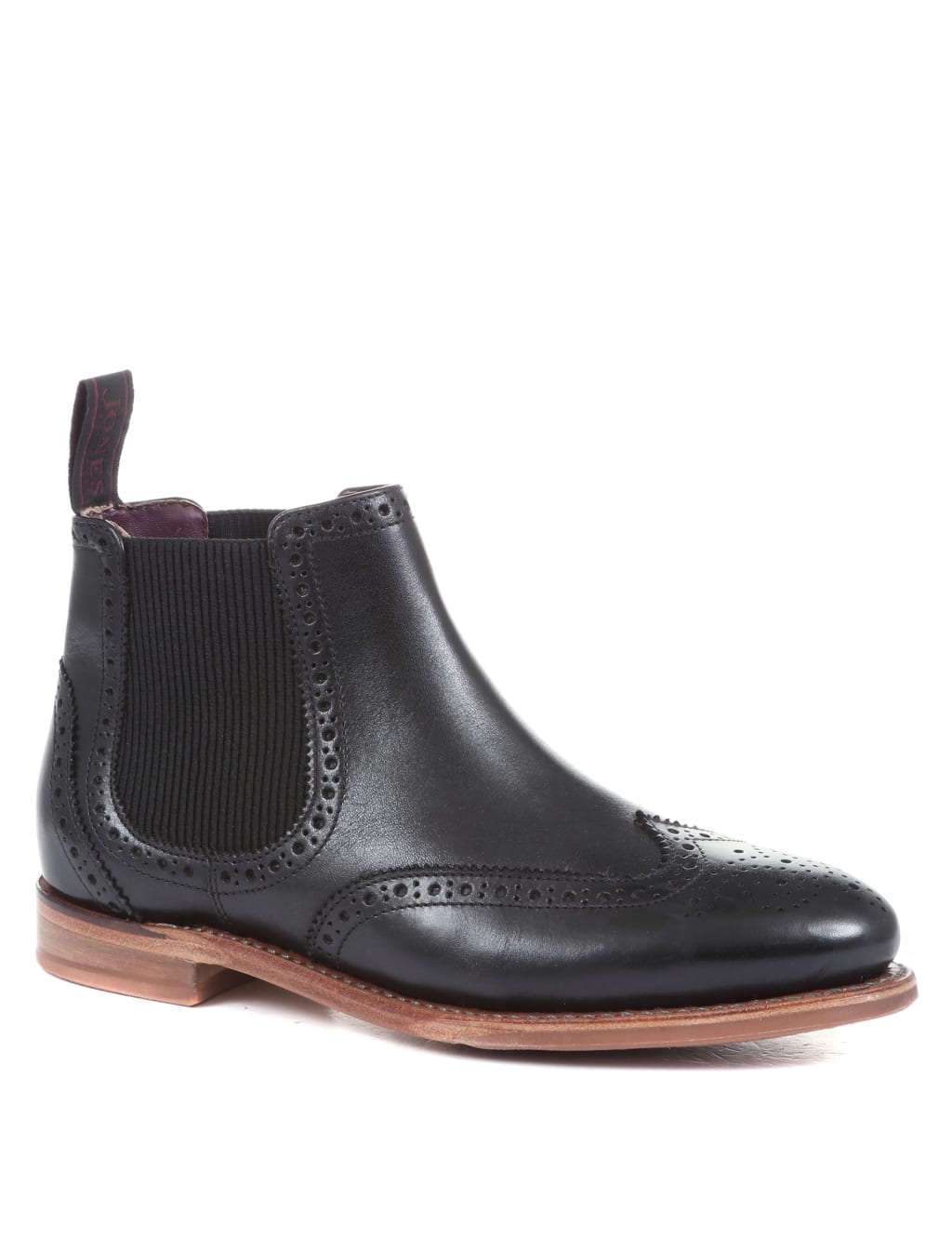 Brogue detail chelsea boots shop
