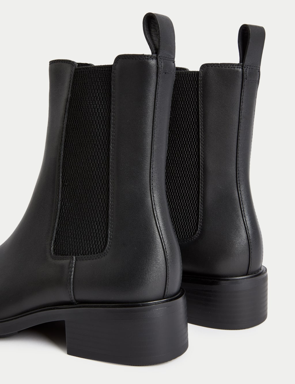 M&s leather chelsea boots hotsell