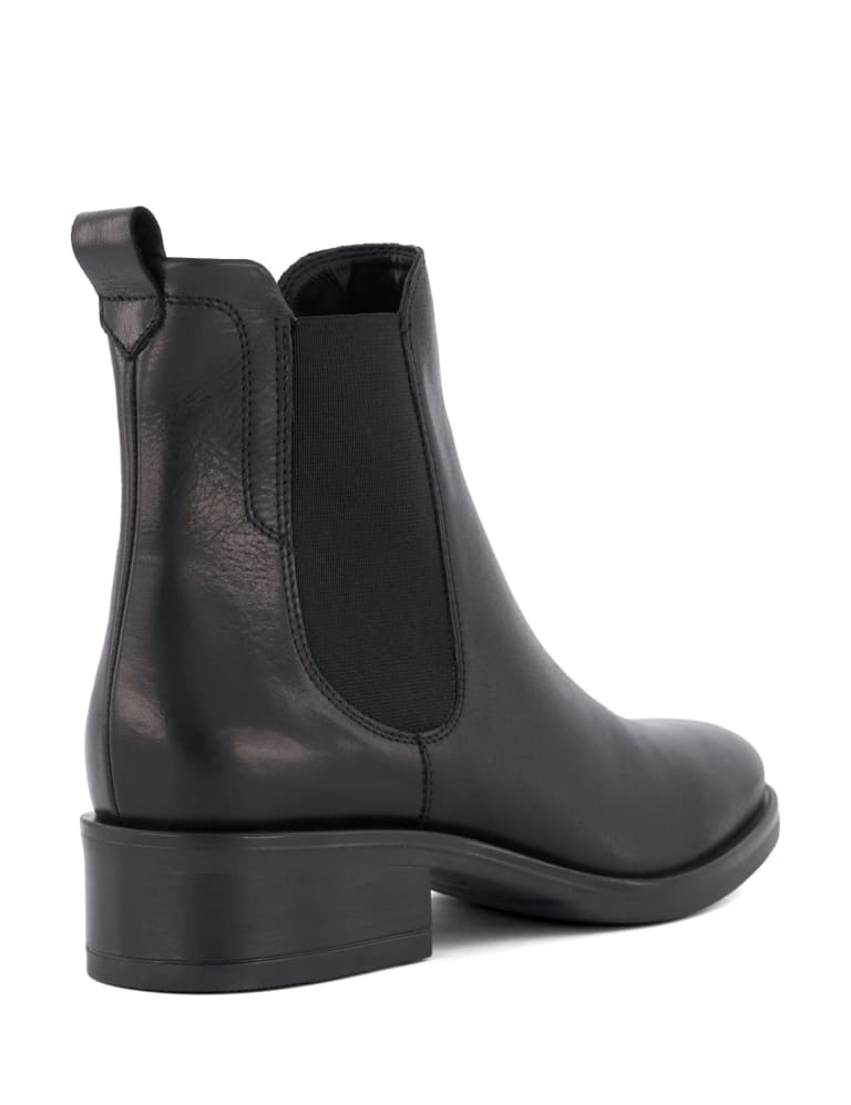 Leather Chelsea Flat Ankle Boots Dune London M S