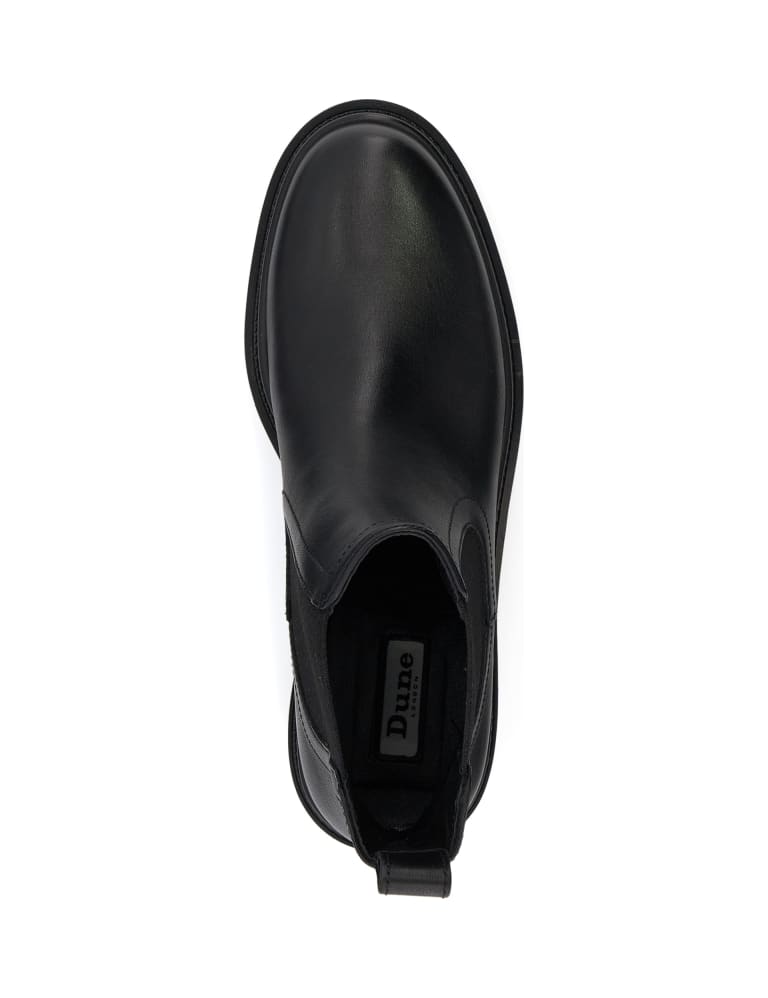 Black chelsea new arrivals boots dune