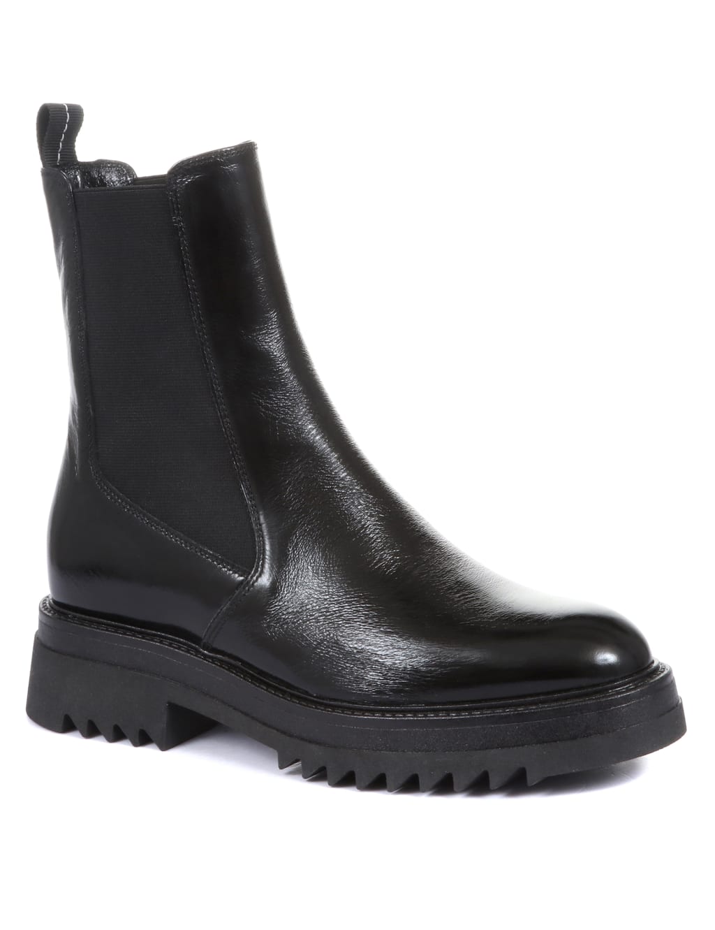 Leather Chelsea Flat Ankle Boots Jones Bootmaker M S