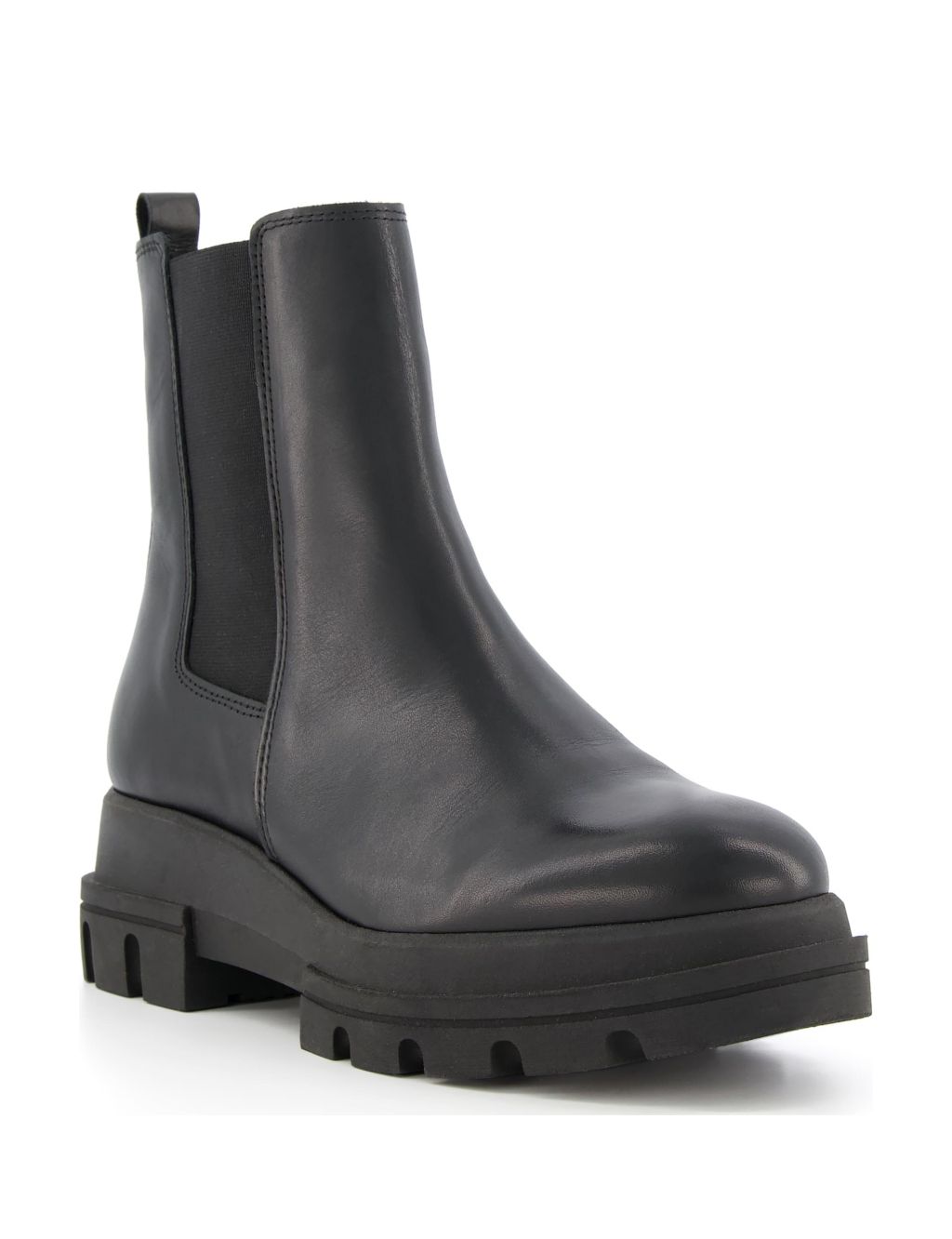Leather Chelsea Platform Ankle Boots | Dune London | M&S
