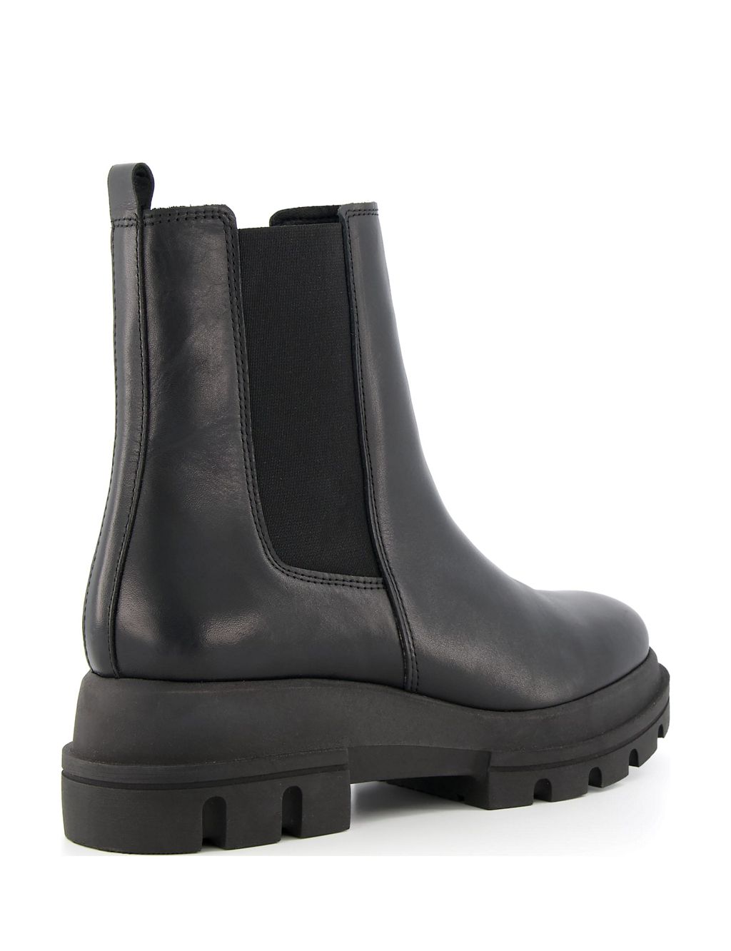 Leather Chelsea Platform Ankle Boots 2 of 4