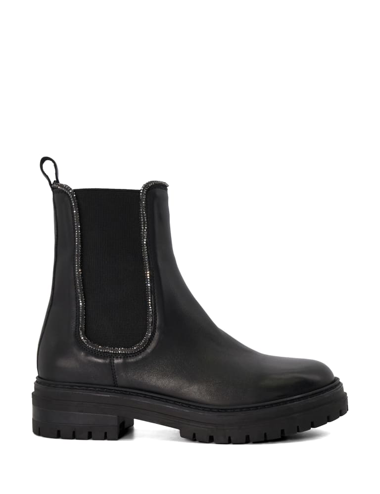 Dune parks cheap leather chelsea boot