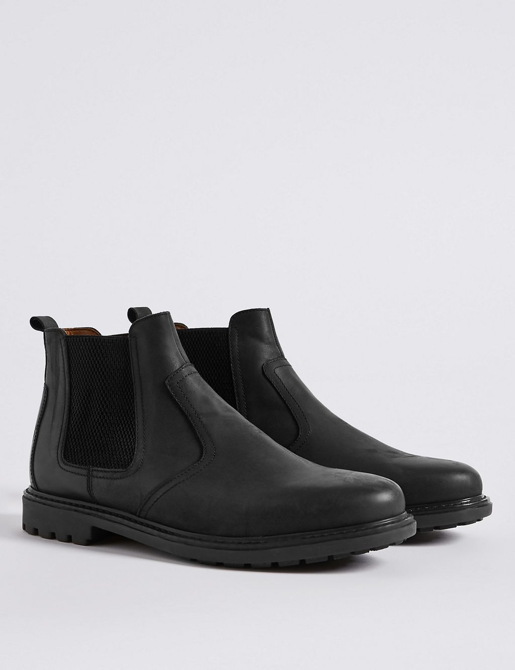 Leather Chelsea Slip-on Boots 2 of 6