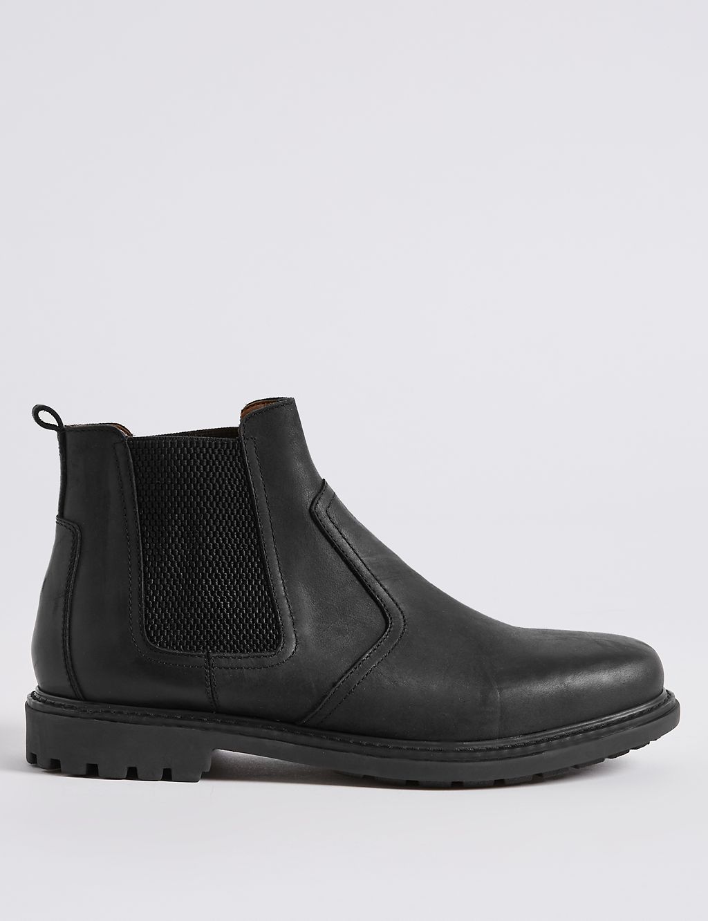 Leather Chelsea Slip-on Boots 1 of 6