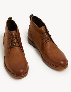 Leather Chukka Boots Image 2 of 4