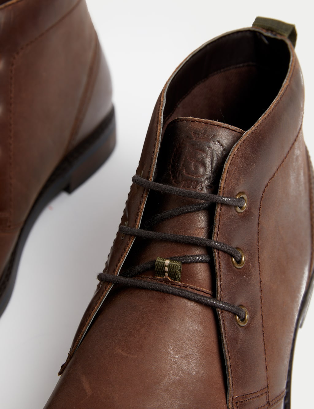 Leather chukka new arrivals