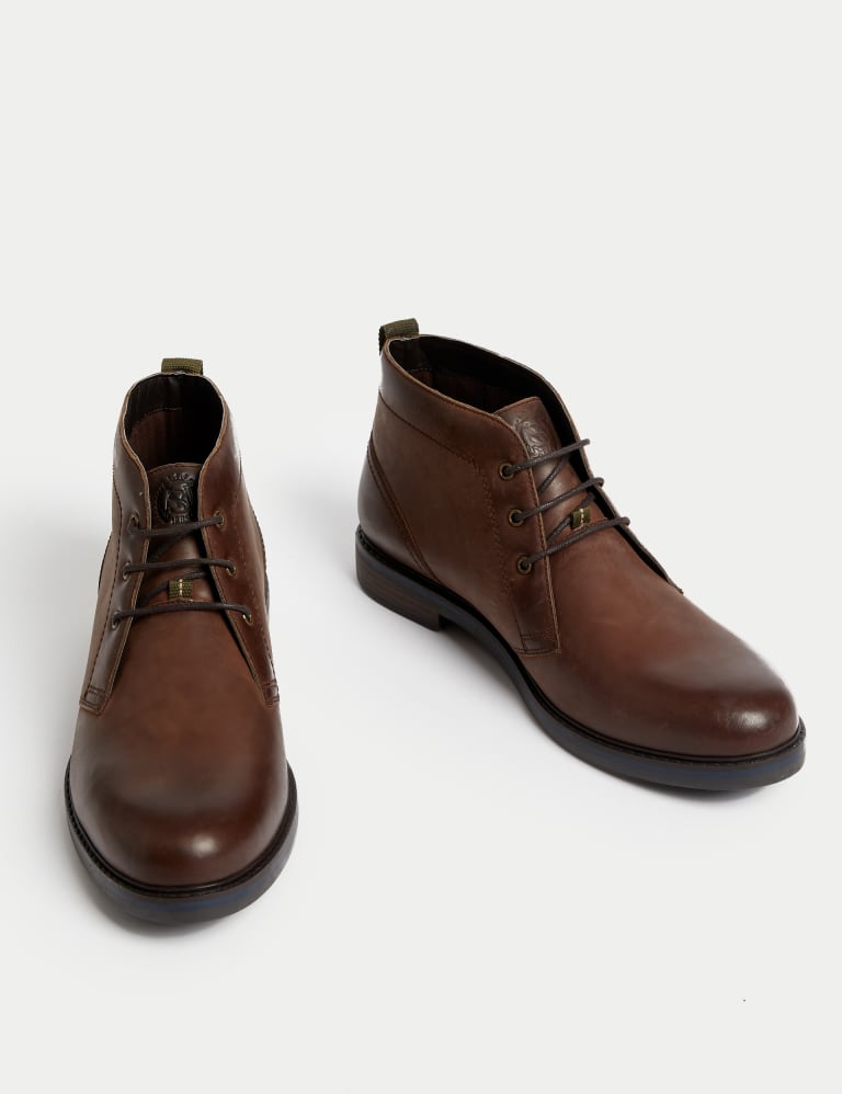 Carter notch sale leather chukka boots