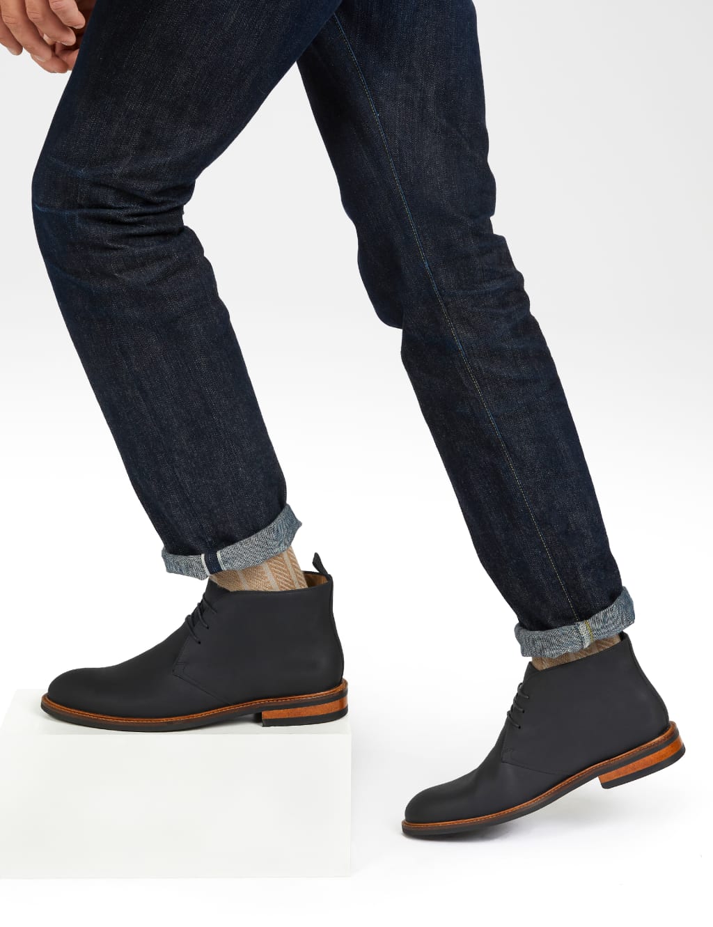 Leather Chukka Boots