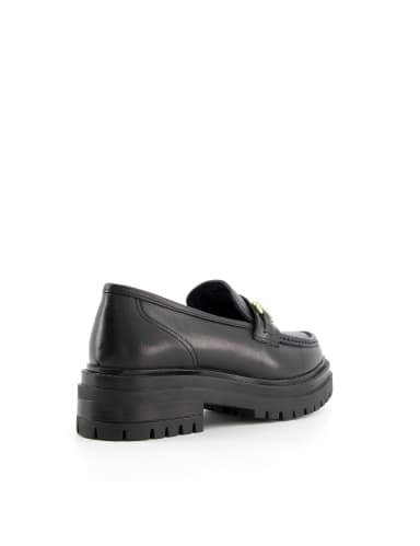 Leather Chunky Bar Flat Loafers 4 of 4