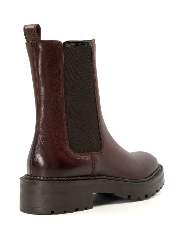 Chellysun chunky cleated heel chelsea boots hot sale