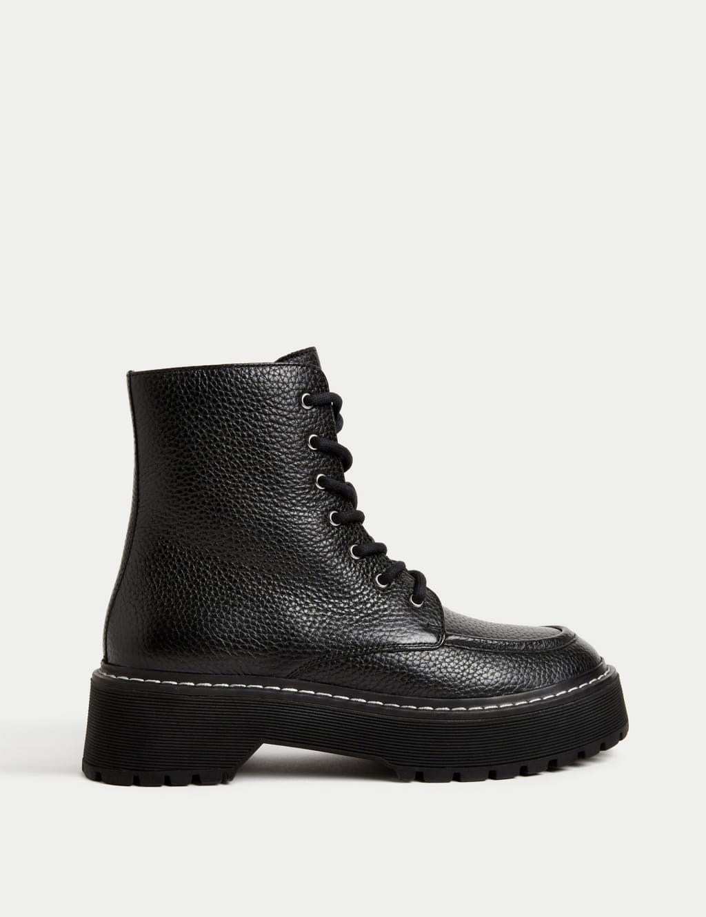 Chunky lace boots sales