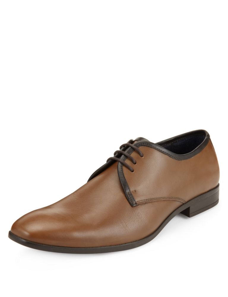 Leather Contrast Trim Shoes 1 of 4